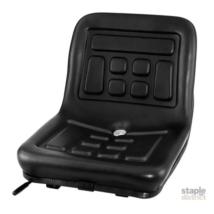 Giantz Tractor Seat Forklift Excavator Universal Suspension Truck Chair PU Leather - Auto Accessories > Auto