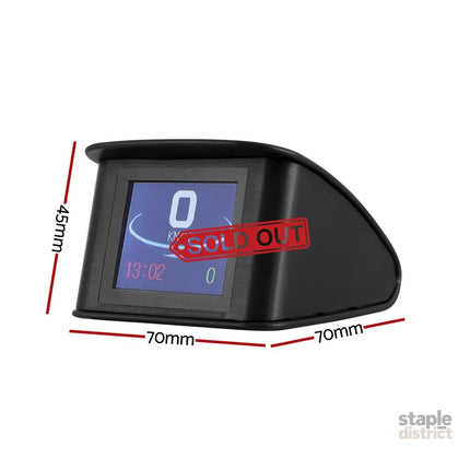 Giantz Universal Car Digital GPS Speedometer Heads Up Display Overspeed Warning Alarm - Auto Accessories > Auto