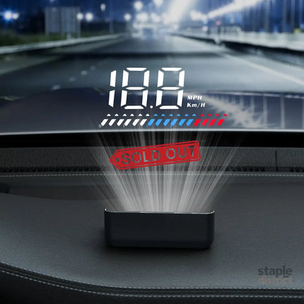 Giantz Universal Car Digital GPS Speedometer OBDHeads Up Display Overspeed Warning Alarm - Tools > Industrial Tools >
