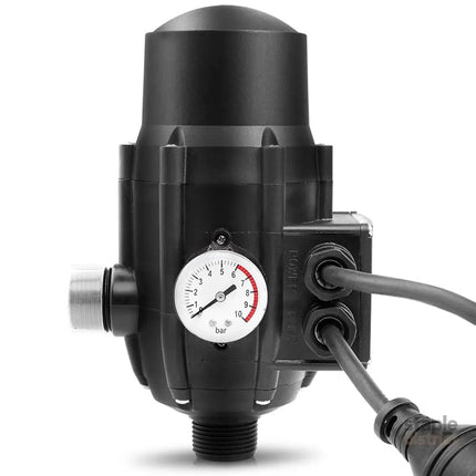 Giantz Water Pressure Pump Controller Auto Switch Control Electric Electronic Black - Tools > Pumps > Irrigation Pumps