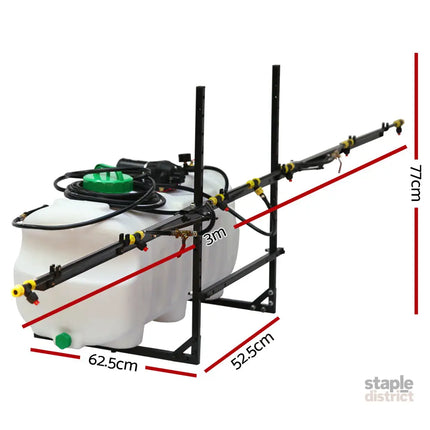 Giantz Weed Sprayer 100L 3M Boom Garden Spray - Home & Garden > Garden Tools > Herbicides