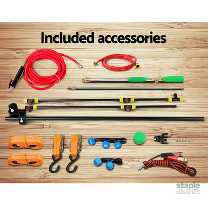 Giantz Weed Sprayer 100L Trailer 1.5M Boom Garden Spray - Home & Garden > Garden Tools > Herbicides