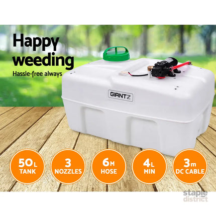 Giantz Weed Sprayer 50L Garden Spray - Home & Garden > Garden Tools > Herbicides