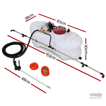 Giantz Weed Sprayer 60L 1.5M Fixed Boom Garden Spray - Home & Garden > Garden Tools > Herbicides
