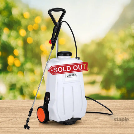 Giantz Weed Sprayer Electric 20L Backpack Trolley - Home & Garden > Garden Tools > Herbicides