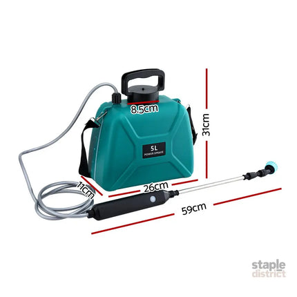 Giantz Weed Sprayer Garden Sprayer USB Charging Electric Shoulder Sprayer 5L - Home & Garden > Garden Tools > Herbicides