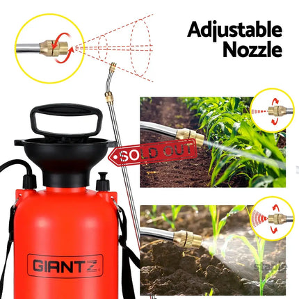 Giantz Weed Sprayer Pressure 7L Shoulder Garden Spray - Home & Garden > Garden Tools > Herbicides
