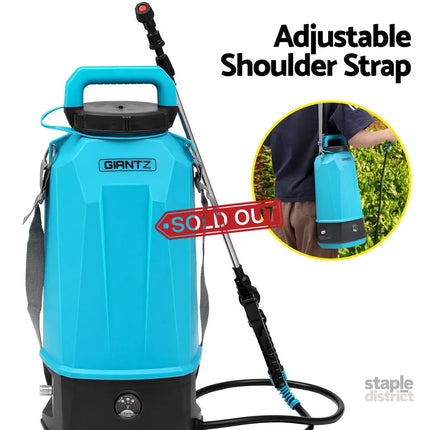 Giantz Weed Sprayer Pressure 8L Shoulder Pesticide - Home & Garden > Garden Tools > Herbicides