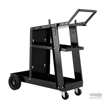 Giantz Welding Trolley Cart Welder MIG TIG ARC MMA Welder Plasma Cutter Storage - Tools > Tools Storage > Utility