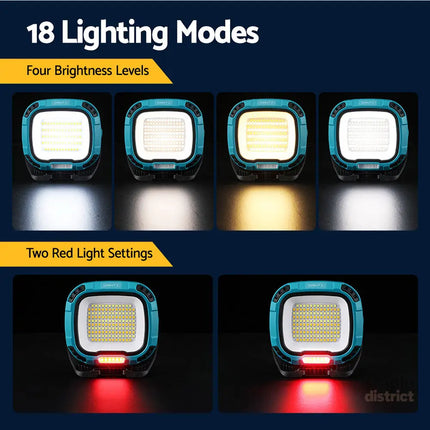 Giantz Work Light Torch Rechargeable USB Cordless Magnetic LED Lamp Charging - Home & Garden > Lighting > Table Lamps