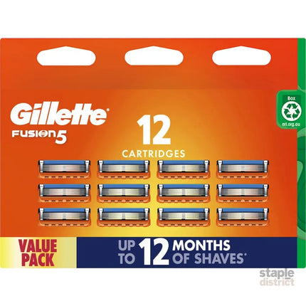 Gillette Fusion 5 Cartridges 12pk-2050059012560523264