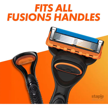 Gillette Fusion 5 Sensitive Power Handle +2 Cartridges-2050059013277749251