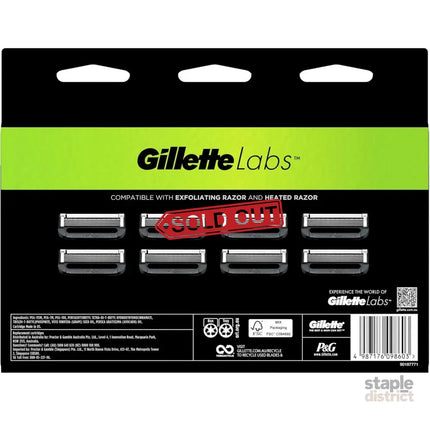 Gillette Labs Cartridges 8pk-2050059012191424513