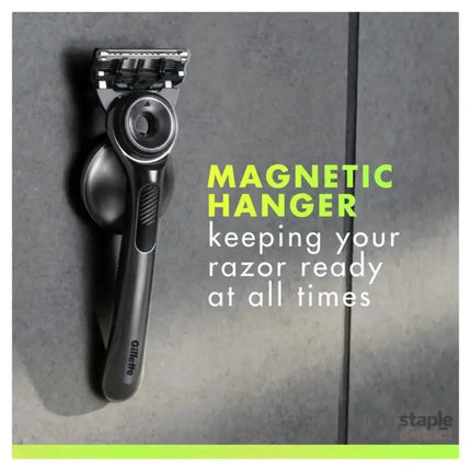 Gillette Labs Handle + 4 Cartridges & Magnetic Hook-2050059013458104321