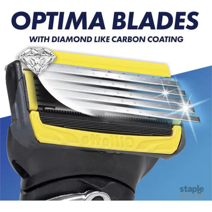 Gillette Pro Shield 5 Handle +2 Cartridges-2050059012925427713