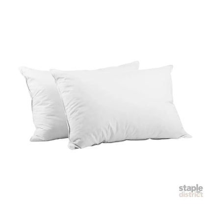 Giselle Bedding Duck Feather Down Pillow Twin Pack - Home & Garden > Bedding > Pillows