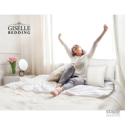 Giselle Bedding Memory Foam Pillow 13cm Thick Twin Pack - Home & Garden > Bedding > Pillows