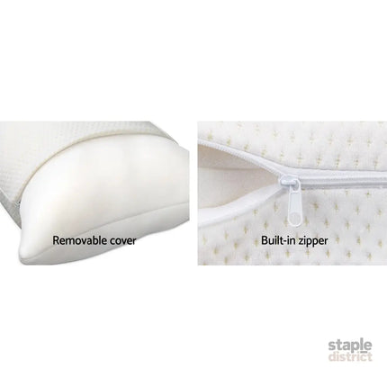 Giselle Bedding Memory Foam Pillow 19cm Thick Twin Pack - Home & Garden > Bedding > Pillows