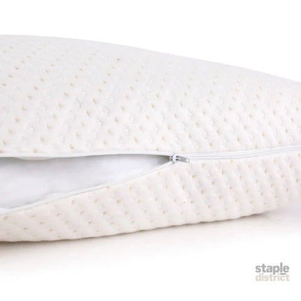 Giselle Bedding Memory Foam Pillow Bamboo Cover Twin Pack - Home & Garden > Bedding > Pillows