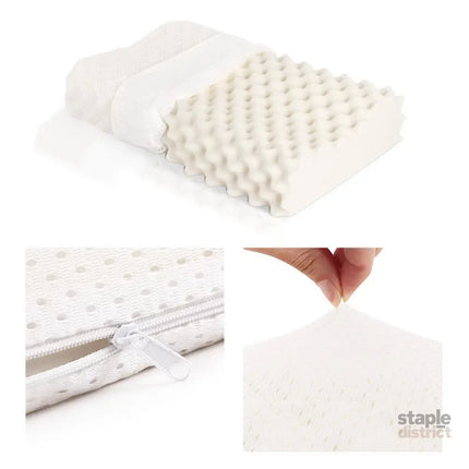Giselle Bedding Natural Latex Pillow Twin Pack - Home & Garden > Bedding > Pillows