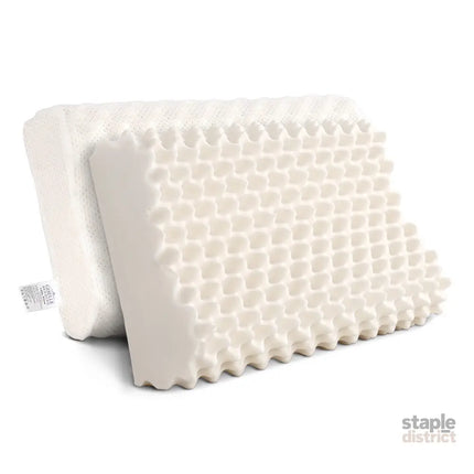 Giselle Bedding Natural Latex Pillow Twin Pack - Home & Garden > Bedding > Pillows