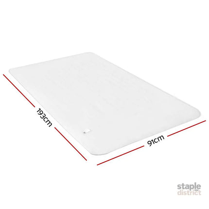 Giselle Bedding Single Size Electric Blanket Polyester - Home & Garden > Bedding > Blankets & Throws