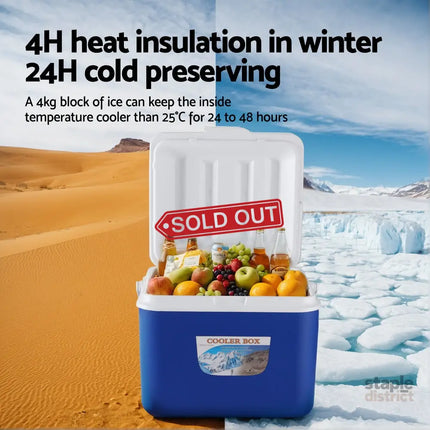 Glacio 26L Portable Ice Cooler Box Camping Fridge - Outdoor Recreation > Iceboxes & Coolers > Cooler bags