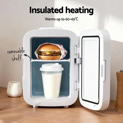 Glacio Mini Fridge Portable White Electric Cooler Warmer 12V 220V - Appliances > Fridges & Freezers > Fridges