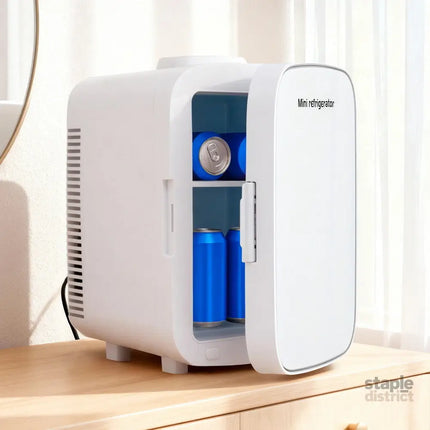 Glacio Mini Fridge Portable White Electric Cooler Warmer 12V 220V - Appliances > Fridges & Freezers > Fridges