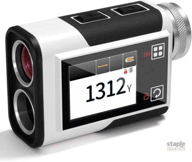 Golf Rangefinder with Slope CIGMAN 1312 Yards Range Finder Golf 2.4-inch External Color Touchscreen Flag Lock Vibration