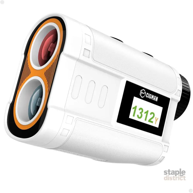 Golf Rangefinder with Slope CIGMAN 1312 Yards Range Finder Golf External Color Display Flag Lock Vibration 6X