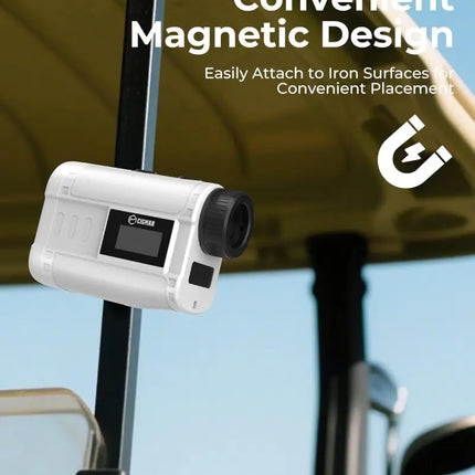 Golf Rangefinder with Slope CIGMAN 1312 Yards Range Finder Golf External Color Display Flag Lock Vibration 6X