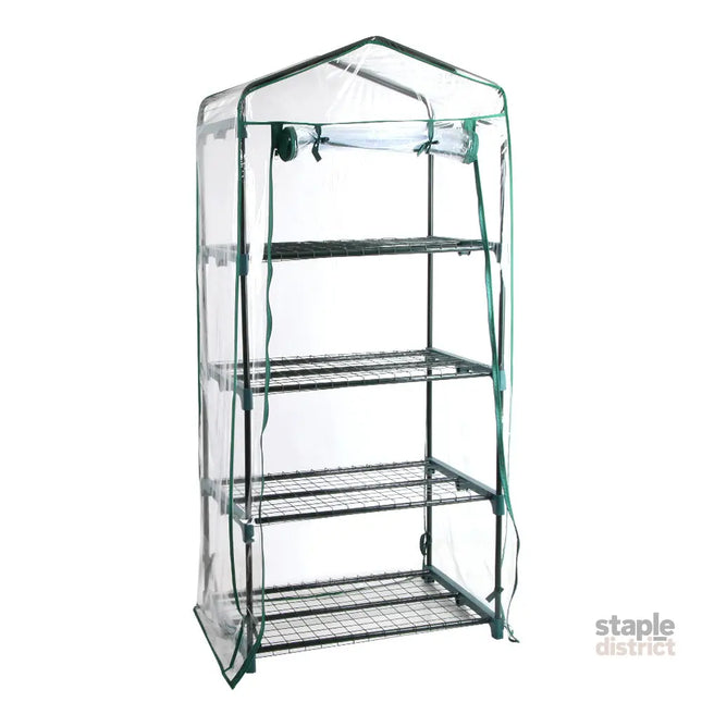 Green Fingers Greenhouse 4 Tiers Mini Green House Garden Bed Planter Box 1.6x0.7x0.5M - Home & Garden > Greenhouses >