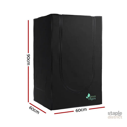 Green Fingers Grow Tent 60x60x90CM Hydroponics Kit Indoor Plant Room System - Home & Garden > Greenhouses > Greenhouses