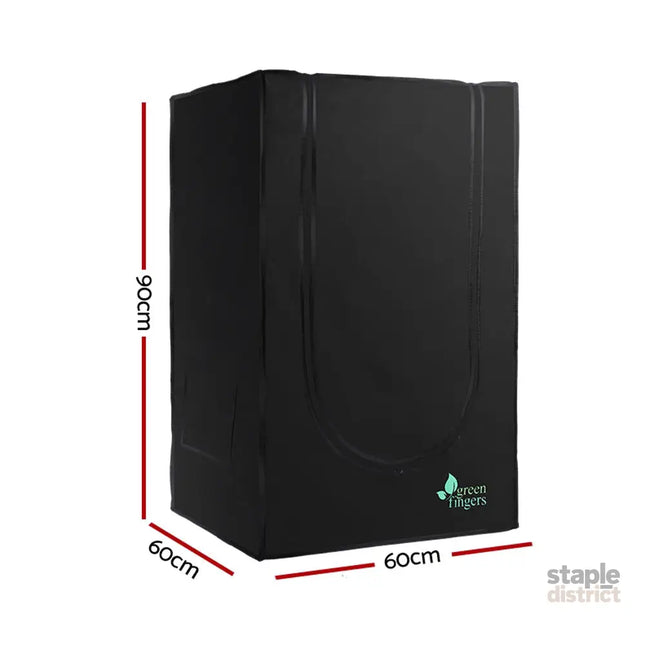 Green Fingers Grow Tent 60x60x90CM Hydroponics Kit Indoor Plant Room System - Home & Garden > Greenhouses > Greenhouses