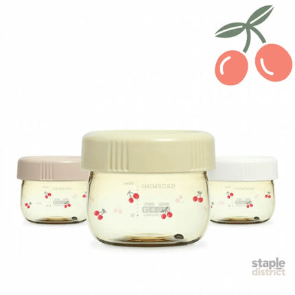 Grosmimi PPSU Baby Food Jar Set-CHERRISH EDITION 150ml-2006733469106966528