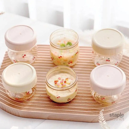 Grosmimi PPSU Baby Food Jar Set-CHERRISH EDITION 150ml-2006733469106966533