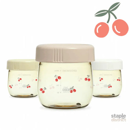 Grosmimi PPSU Baby Food Jar Set-CHERRISH EDITION 150ml-2006733469106966529