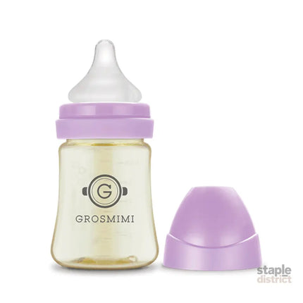 Grosmimi PPSU Feeding Bottle 200ml (Newborn) Red-2006733471317364736