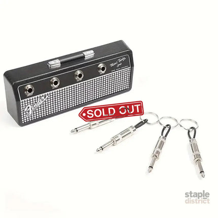Guitar Shaped Wall Mounted Key Holder Decorative Storage Rack Home Organiser - Baby & Kids > Kid’s Furniture > Toy Boxes