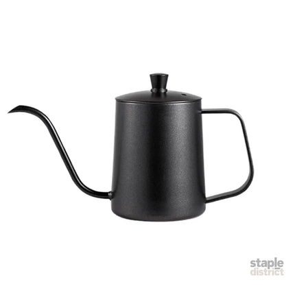 Hand Drip Coffee Pot Stainless Steel Fine Spout Hanging Ear Filter Cup Kettle - Silver - Appliances > Kitchen