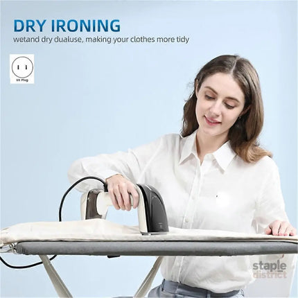 Handheld Fabric Steamer Portable Garment Steamer for Clothes - Appliances > Washers Dryers & Irons > Irons & Ironing