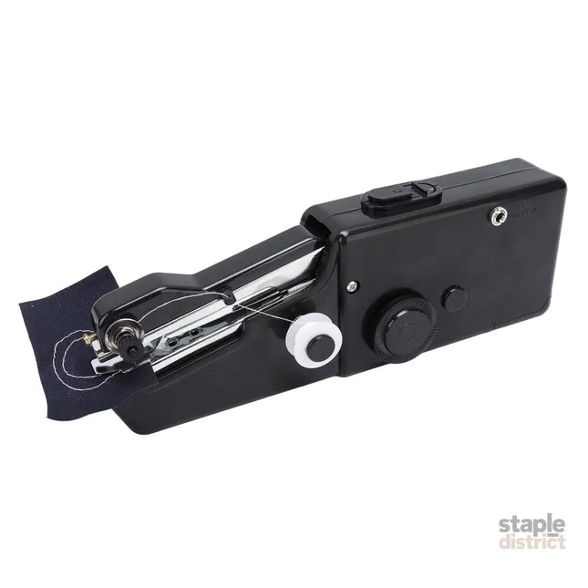 Handheld Sewing Machine Smoothing Stitching Portable Electric Sewing Tool for Home Travel Black - Appliances > Washers