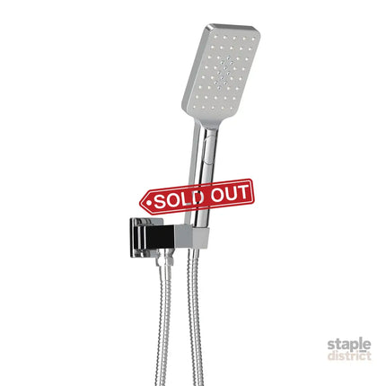 Handheld Shower Head Holder 3.1’’ High Pressure Silver - Furniture > Bathroom > Shower Heads & Screens