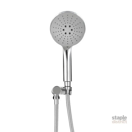 Handheld Shower Head Holder 4.7’’ High Pressure Silver - Furniture > Bathroom > Shower Heads & Screens