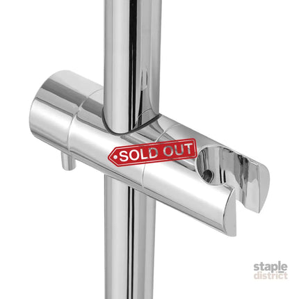 Handheld Shower Head Wall Holder 4.7’’ High Pressure Adjustable 3 Modes Chrome - Furniture > Bathroom > Shower Heads &
