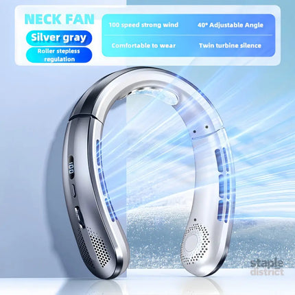 Hanging Neck Fan USB Rechargeable - Appliances > Fans > Portable Fans