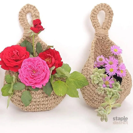 Hanging Wall Organizer Vegetable Fruit Basket Kitchen Storage Pouch Bag Diy 6Size - L - Commercial > Packaging >