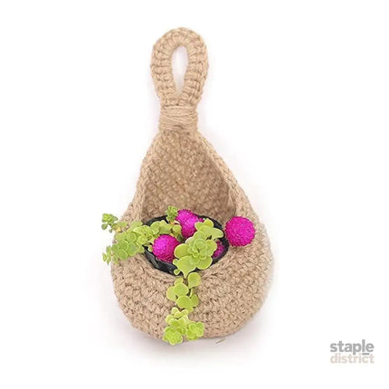 Hanging Wall Organizer Vegetable Fruit Basket Kitchen Storage Pouch Bag Diy 6Size - M - Commercial > Packaging >