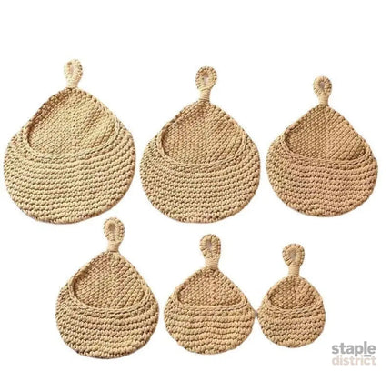 Hanging Wall Organizer Vegetable Fruit Basket Kitchen Storage Pouch Bag Diy 6Size - XXL - Commercial > Packaging >